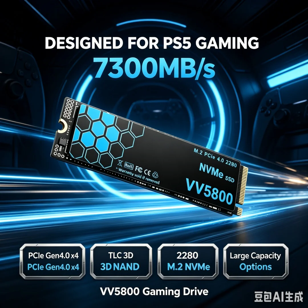 VV5800 SSD NVMe M.2 7300MB/s D - Ssd 500Gb review and price