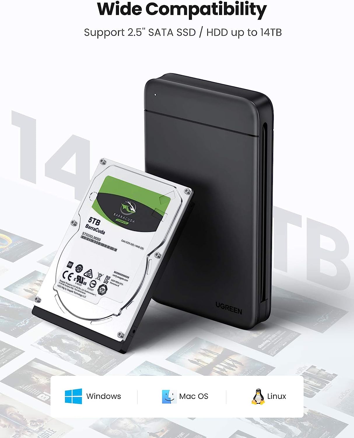 UGREEN USB C Hard Drive Enclos - External Ssd review and price
