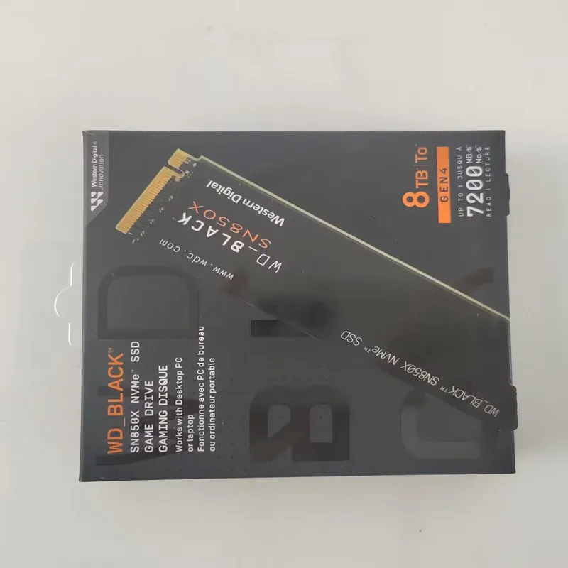 New WD_BLACK SN850X 8TB NVMe S - Nvme Ssd review and price