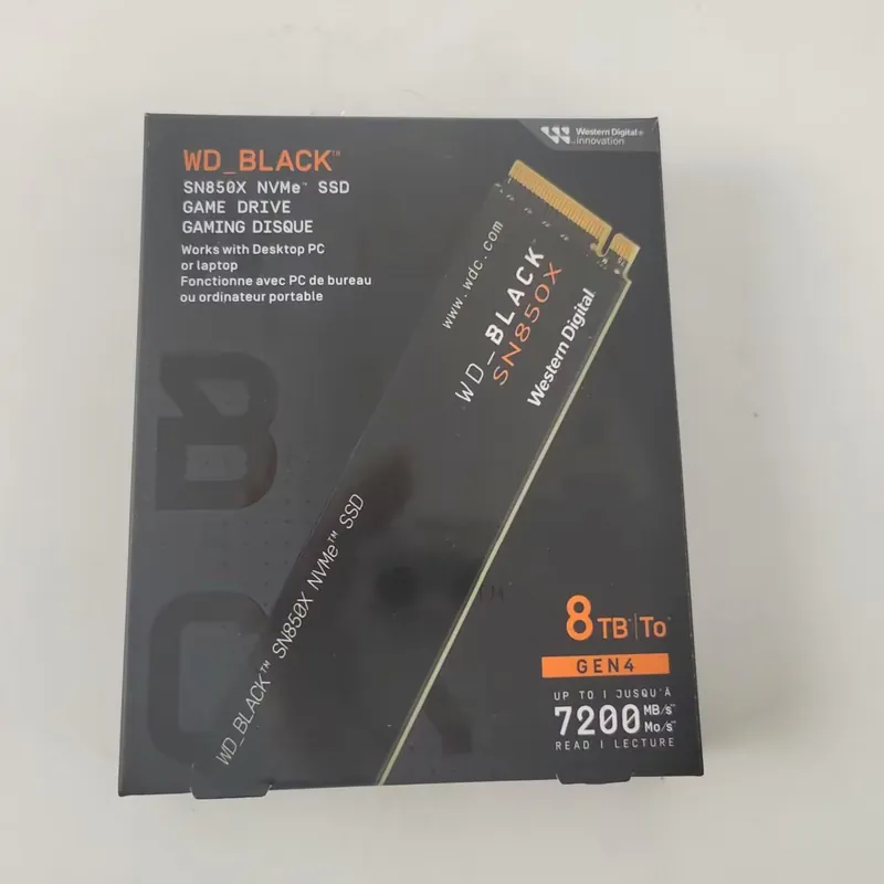 New WD_BLACK SN850X 8TB NVMe S - Nvme Ssd review and price